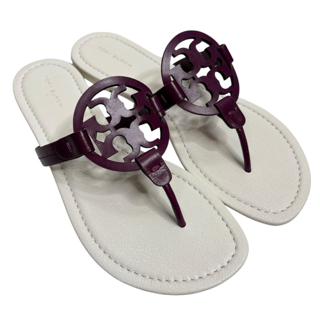 TORY BURCH Size 8 1/2 Purple Sandal NEW - BOX SHOE