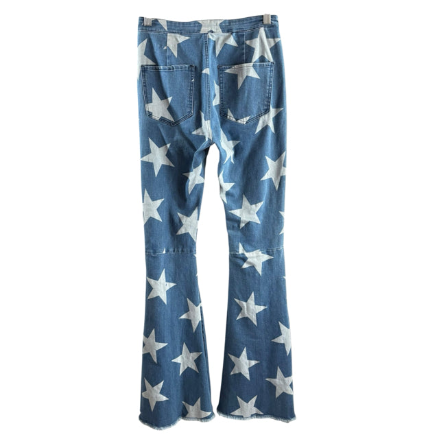 ALTAR'D STATE Size SMALL Blue Stars Denim NWT JEANS