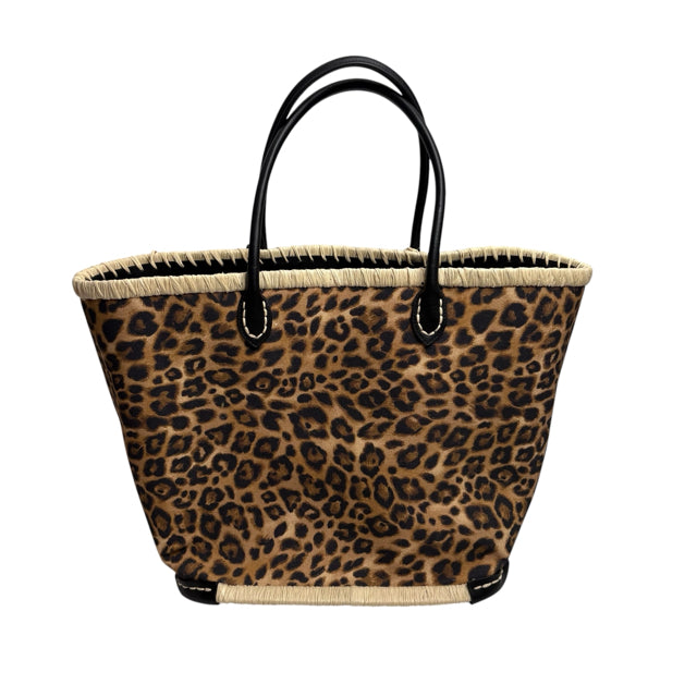 WHBM Tan/Black Animal NWT TOTE