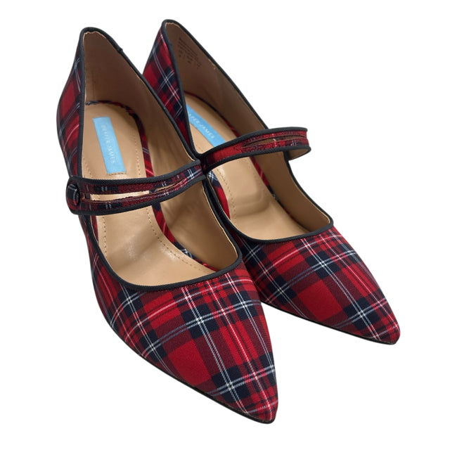 DRAPER JAMES Size 9 Red/Multi Strap NWT SHOE