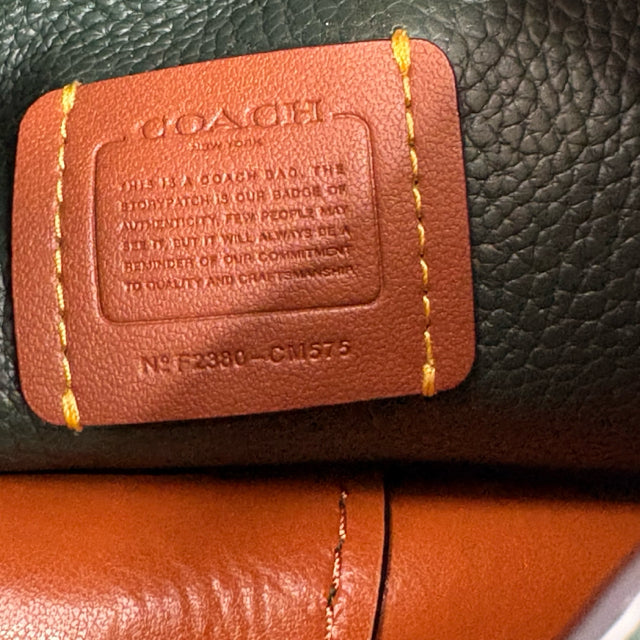 COACH Green/Black PURSE