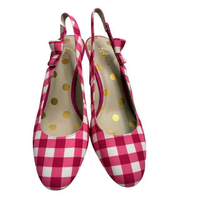 BODEN Size 41 Pink/White Sling NWT SHOE