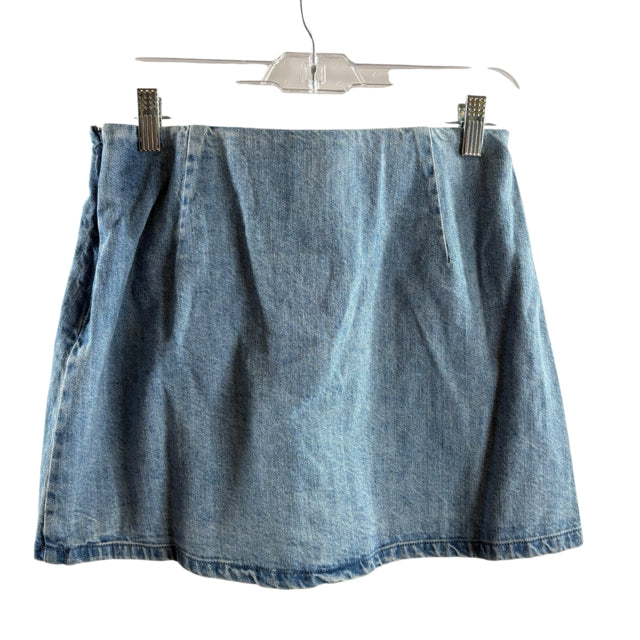 MUMU Size SMALL Blue Mini Denim NWT SKIRT
