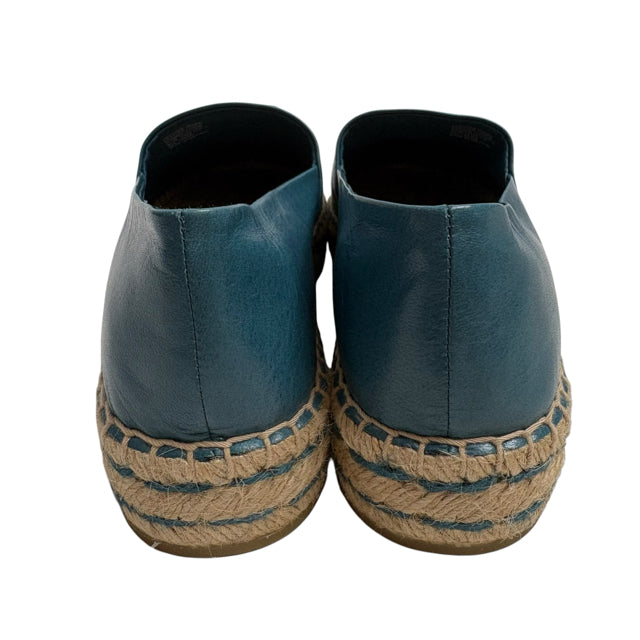 TORY BURCH Size 8 1/2 Blue Espadrille NWT SHOE