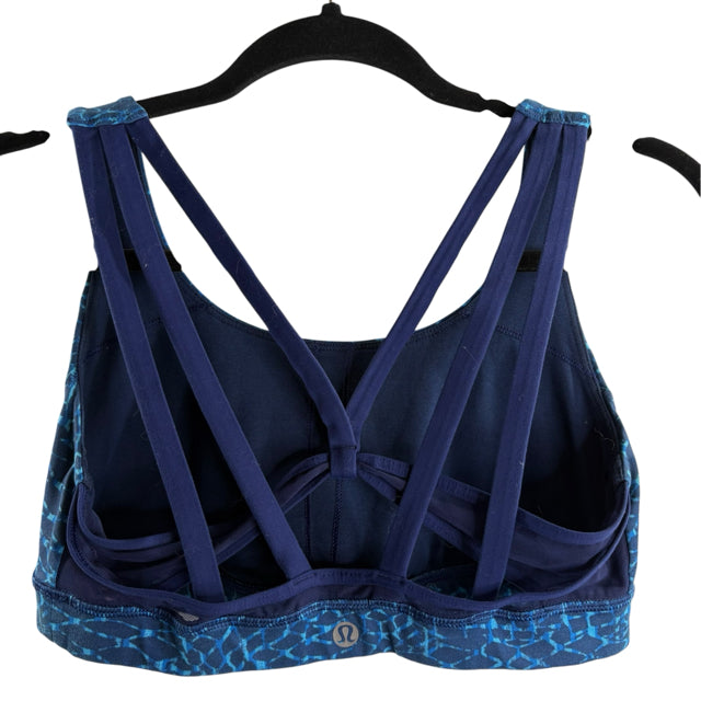 LULULEMON Size 8 Blue/Navy ACTIVE TOP