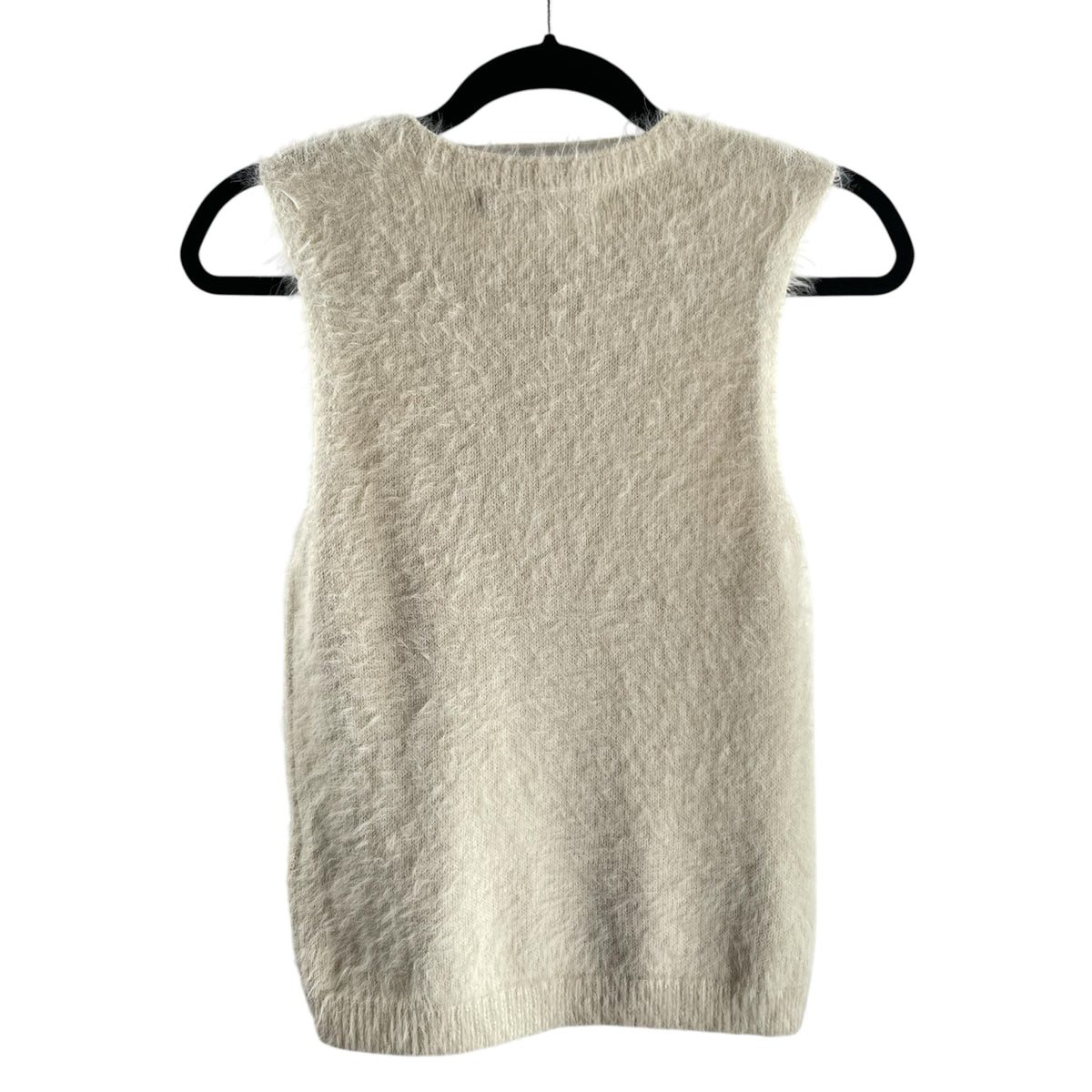 VERO MODA Size MED Cream Sleeveless SWEATER