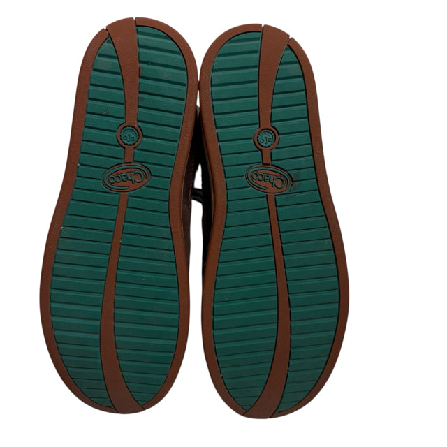 CHACO Size 10 Brown Laced Suede BOOT