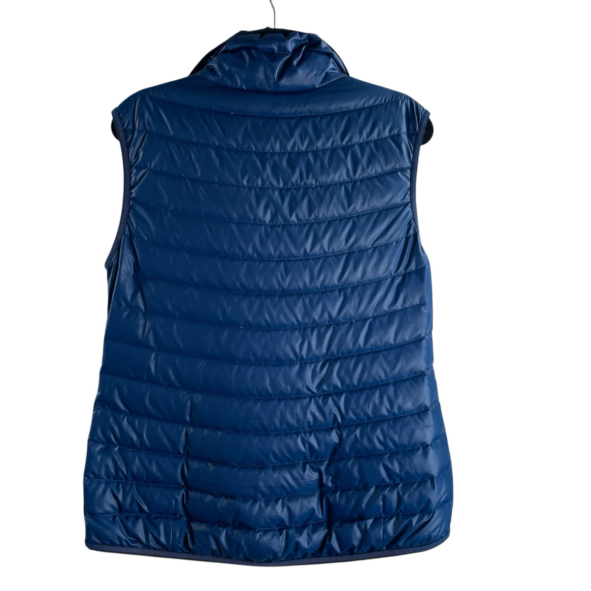 NIKE Size MEDIUM Blue Quilted Zip-Front ACTIVE TOP