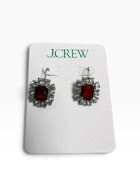 J CREW Silvertone EARRINGS