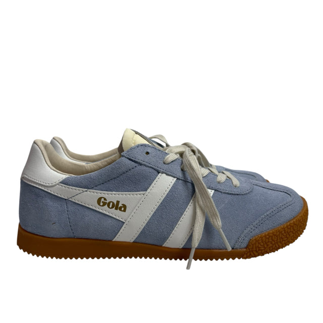 GOLA Size 9 Blue/White Suede/Leather SHOE