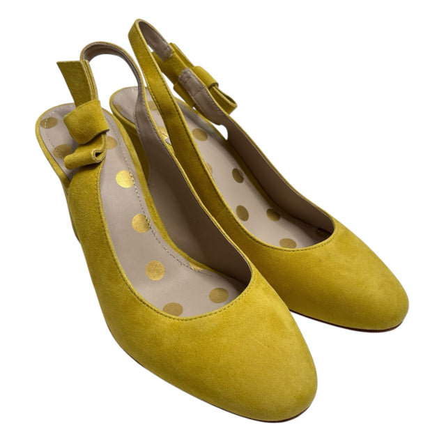 BODEN Size 40 Chartreuse Sling Suede NEW! SHOE
