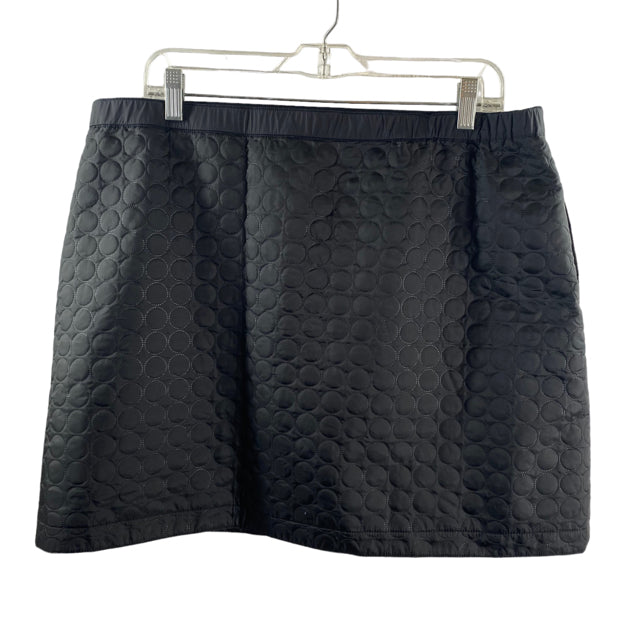EP PRO Size X-LARGE Black Quilted Skort NWT SKIRT