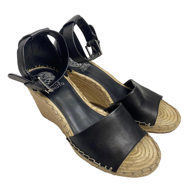 VINCE CAMUTO Size 9 Black Sandal SHOE